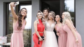 Nelliecutest and her bridesmaids