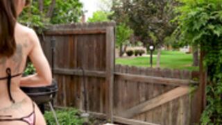 LilyMaeExhib Bikini Try On