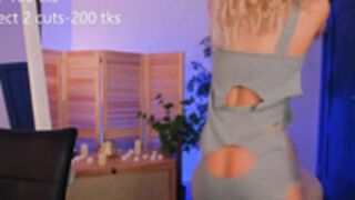 Coy_tessa_ 201122 cut dress tease 02