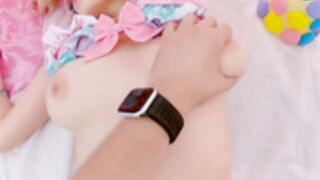 Hidori Rose - Sonico cosplay sleeping rp