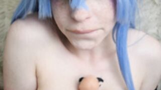 Bat Maisie - Esdeath cosplay blowjob