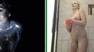 Glitter recording + Shower recording