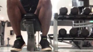 ebony fbb training - nice calves