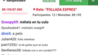 Mia89 con amiga y amigo