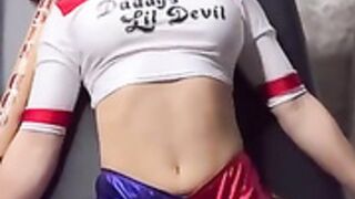 ScarlettKissesXO - harley quinn fuck