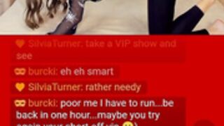 Silviaturner aka SilviaGloosssy sincere request