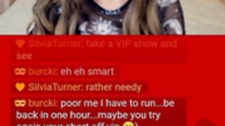 Silviaturner aka SilviaGloosssy sincere request