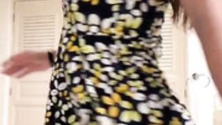 Christina Khalil Shower Butthole Tease