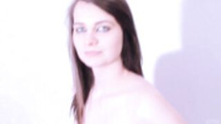 Emo chick slow stripping