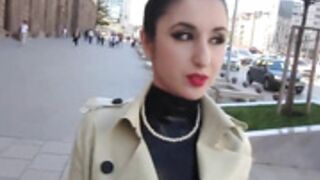 Marylin yusuf latex coat