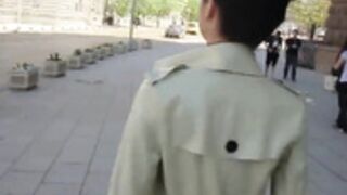 Marylin yusuf latex coat