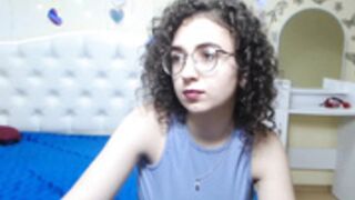 Scammer flashes her boobs.