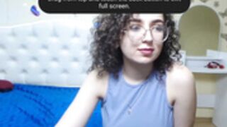 Scammer flashes her boobs.