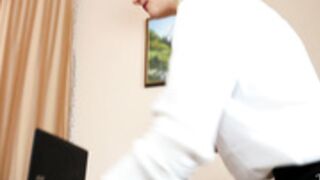 Magic copybook IV: three office chicks took part