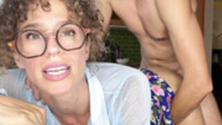 VibeWithMommy MV Rough Kitchen Anal With Teacher