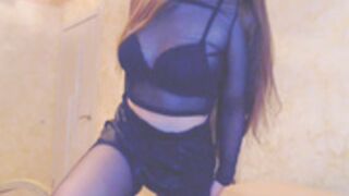 2022-11-14 panties peek, see-through shirt, bra, a