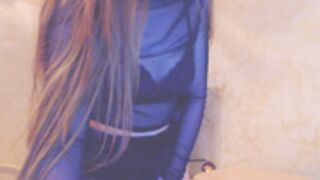 2022-11-14 panties peek, see-through shirt, bra, a