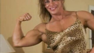 andrea watson so muscular that she appears round