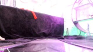 milf_lacey - squirting on mirror with dildo