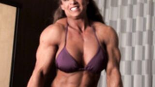 Elena is so muscular that she intimidates most men