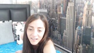 Katy Bell busty latin goddess rides and finger ass