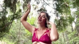 BloomYogi OF Squirting in the Creek