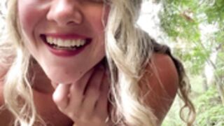 BloomYogi OF Squirting in the Creek