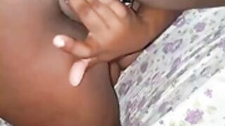 Ebony masterbation 3