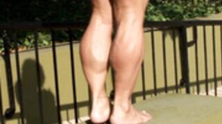 Best calves of the 00'S HOTEL/POOL